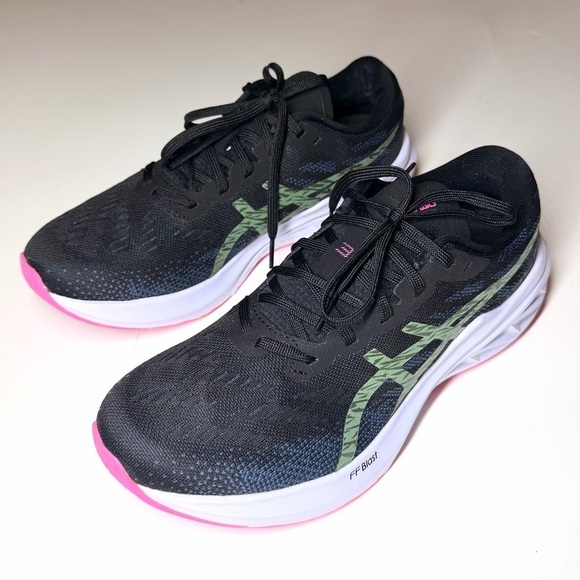Asics Shoes - ASICS Women’s DynaBlast 3 Running Shoes Midnight Blue / White /Pink Size- 8.5